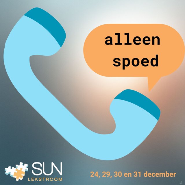 Bereikbaarheid rond de feestdagen